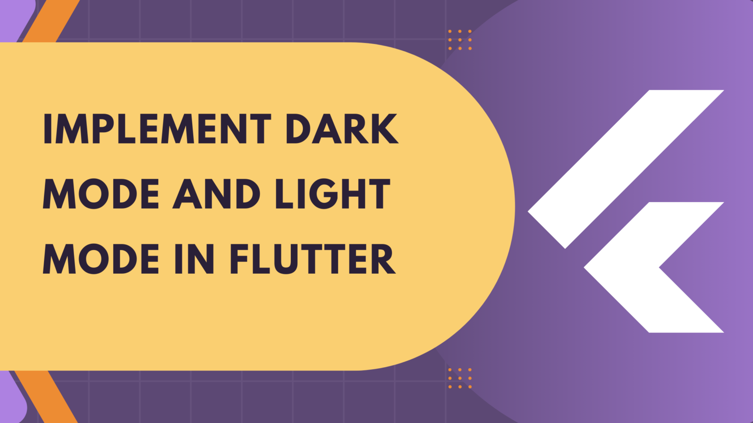 How to change theme mode in Flutter? - Flutterish A Complete Flutter ...